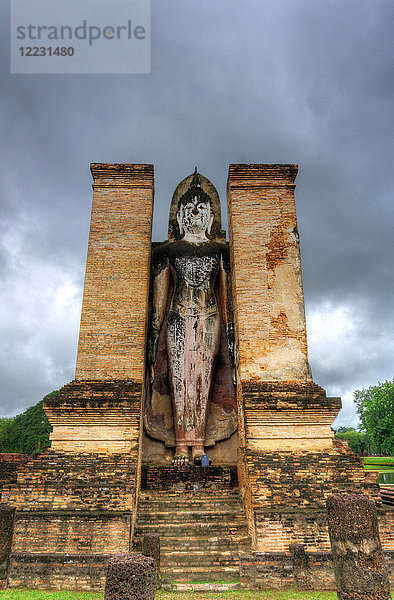 Asien  Thailand  Sukhothai Historical Park  Wat Mahathat Tempel