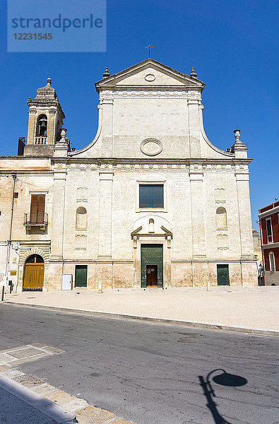 Italien  Apulien  Gravina in Apulien  Kirche Sant'Agostino