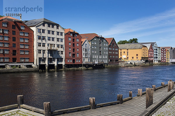 Norwegen  Trondheim  Traditionelles Haus