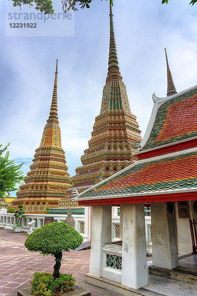 Asien  Thailand  Bangkok  Wat Pho-Tempel
