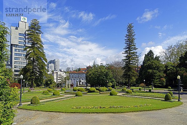 Jardim Do Palacio Do Cristal  Porto  Portugal  Europa