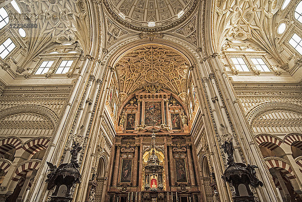 Spanien  Andalusien  Cordoba  Innenraum der Großen Moschee von Córdoba