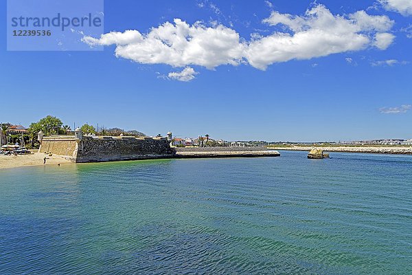 Forte da Ponta da Bandeira  Lagos  Algarve  Portugal  Europa