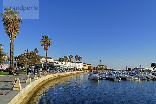 Marina  Praça Dom Francisco Gomes  Faro  Algarve  Portugal  Europa