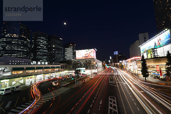 Nachtansicht von Tokio  Japan