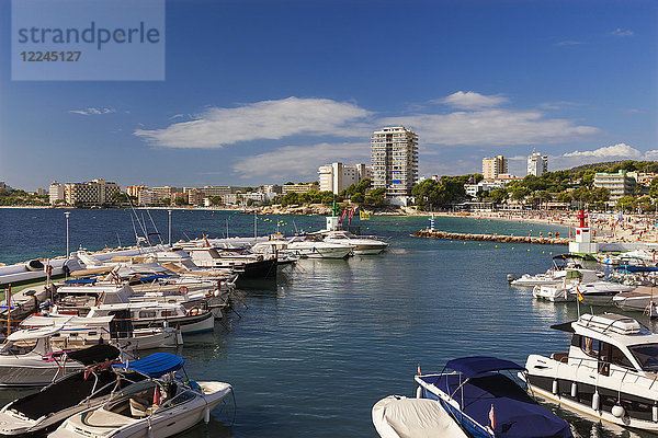 Palma Nova Marina  Mallorca  Balearen  Spanien  Mittelmeer  Europa