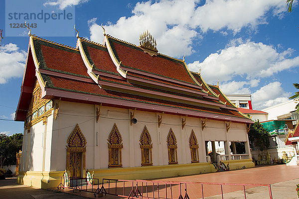 Wat Dong Palep-Tempel  Vientiane  Laos  Indochina  Südostasien  Asien