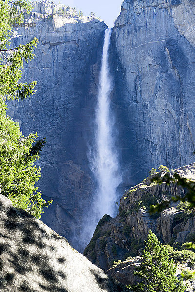 Yosemite-Wasserfälle  Yosemite-Nationalpark  UNESCO-Welterbe  Kalifornien  Vereinigte Staaten von Amerika  Nordamerika