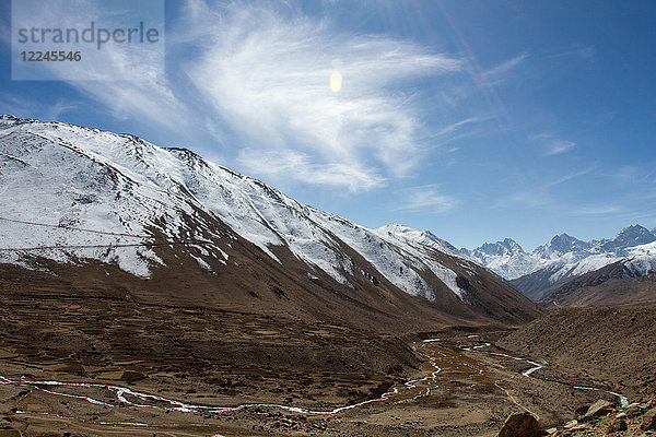 Berglandschaften in Südtibet  Himalaya  China  Asien