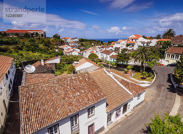 Nordeste  Blick von oben  Insel Sao Miguel  Azoren  Portugal  Atlantik  Europa