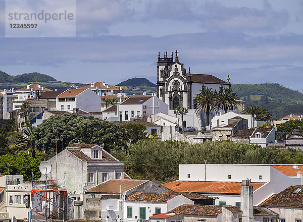 Kapelle von Mae de Deus  Ponta Delgada  Insel Sao Miguel  Azoren  Portugal  Atlantik  Europa