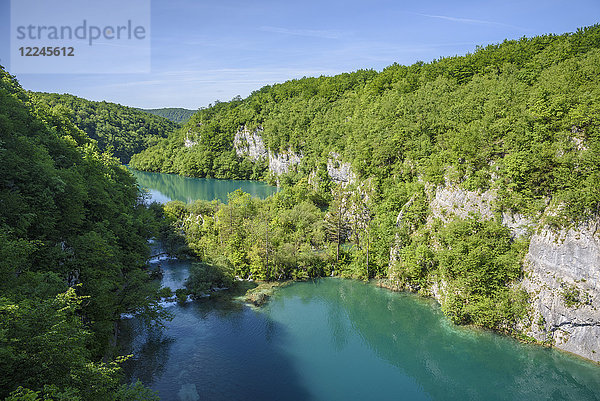 Nationalpark Plitvicer Seen  UNESCO-Welterbe  Kroatien  Europa