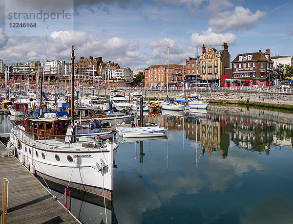 Ramsgate Hafen  Ramsgate  Thanet  Kent  England  Vereinigtes Königreich  Europa