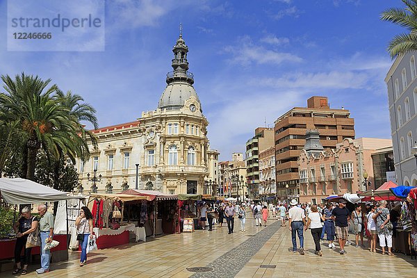 Rathaus von Cartagena  Cartagena  Murcia  Spanien  Europa