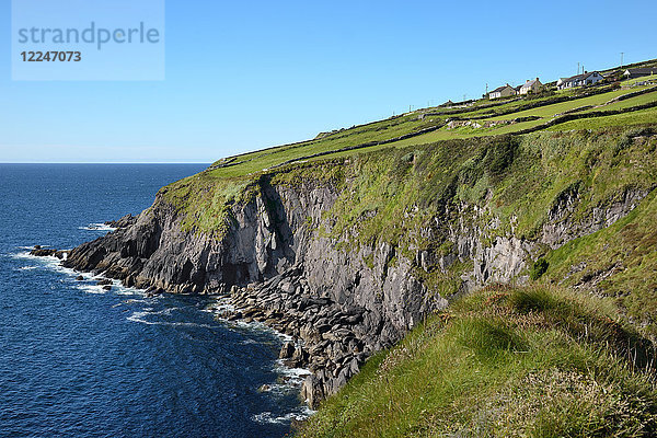 Dunbeg Promontory Fort  Slea Head Drive  Dingle-Halbinsel  Wild Atlantic Way  Grafschaft Kerry  Munster  Republik Irland  Europa