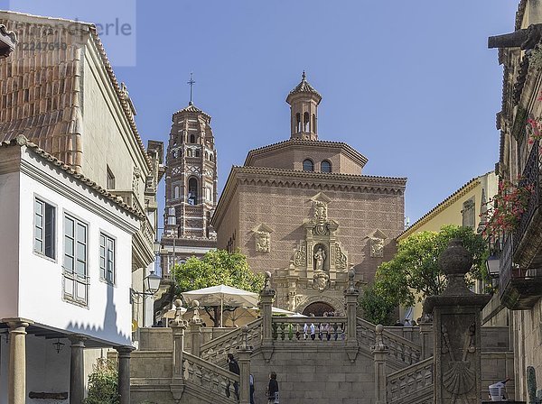 Freilichtmuseum Spanisches Dorf  Poble Espanol de Montjuic  Barcelona  Katalonien  Spanien  Europa