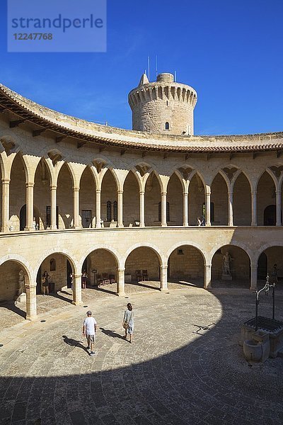 Schloss Bellver  Palma de Mallorca  Mallorca  Balearische Inseln  Spanien  Europa