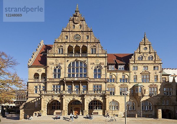 Altes Rathaus  Bielefeld  Ostwestfalen-Lippe  Nordrhein-Westfalen  Deutschland  Europa