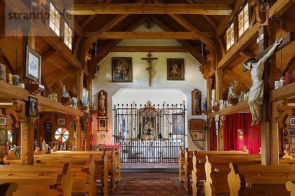 Tusset-Kapelle  Philippsreut  Bayerischer Wald  Niederbayern  Bayern  Deutschland  Europa