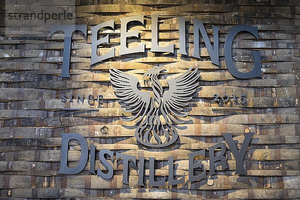 Teeling Whiskey  Logo  Brennerei Brennerei  Dublin  Irland  Europa