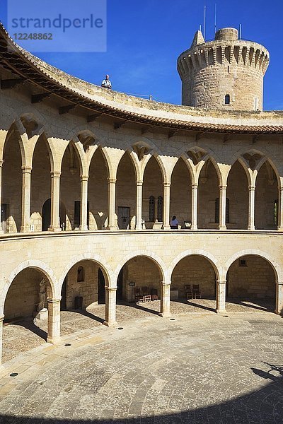 Schloss Bellver  Palma de Mallorca  Mallorca  Balearische Inseln  Spanien  Europa