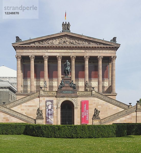 Alte Nationalgalerie  Museumsinsel  Berlin-Mitte  Berlin  Deutschland  Europa