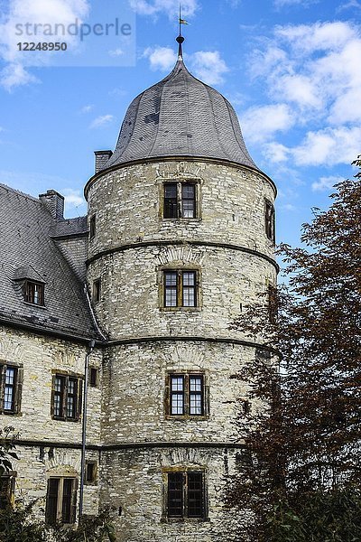 Wewelsburg  Dreiecksburg  Büren  Nordrhein-Westfalen  Deutschland  Europa