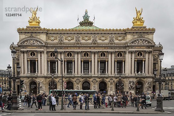 Pariser Oper  Opéra National de Paris  Opéra Garnier  Palais Garnier  Paris  Frankreich  Europa