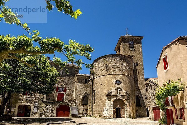 Sainte Eulalie de Cernon  Regionaler Naturpark Grands Causses  UNESCO-Weltkulturerbe  Departement Aveyron  Okzitanien  Frankreich  Europa