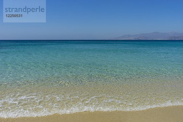 Meerwasser  Insel Naxos  Griechenland  Europa