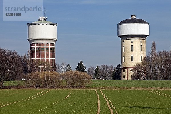 Wassertürme am Hellweg  Hamm  Ruhrgebiet  Nordrhein-Westfalen  Deutschland  Europa