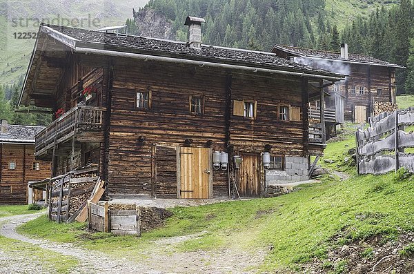 Bergdorf Oberstalleralm  Innervillgraten  Tirol  Österreich  Europa