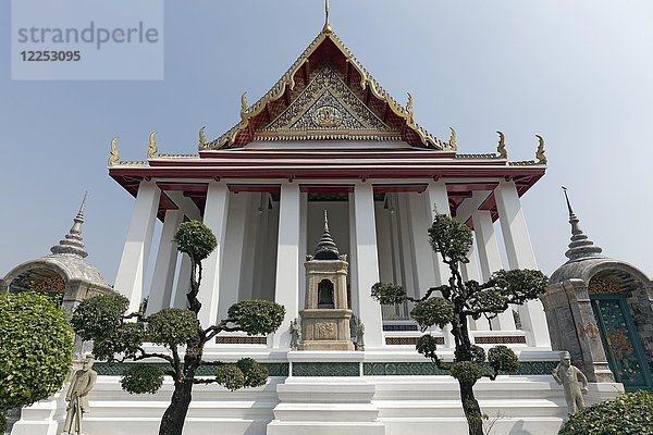 Ubosot des Wat Suthat  Königlicher Tempel  Phra Nakhon  Bangkok  Thailand  Asien