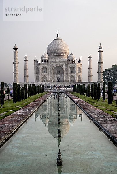Taj Mahal  Agra  Indien  Asien