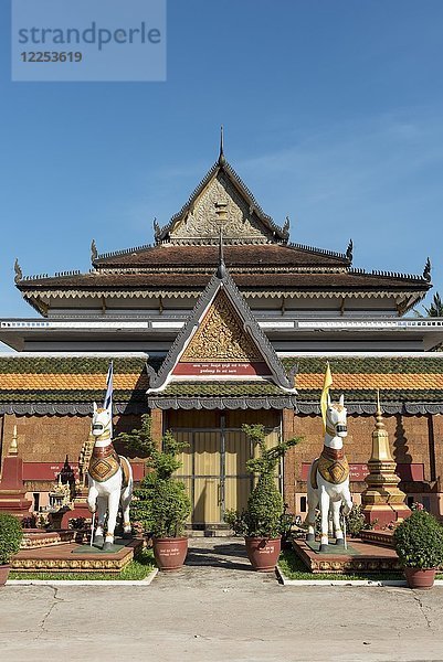 Wat Preah Prohm Rath-Tempel  Siem Reap  Kambodscha  Asien