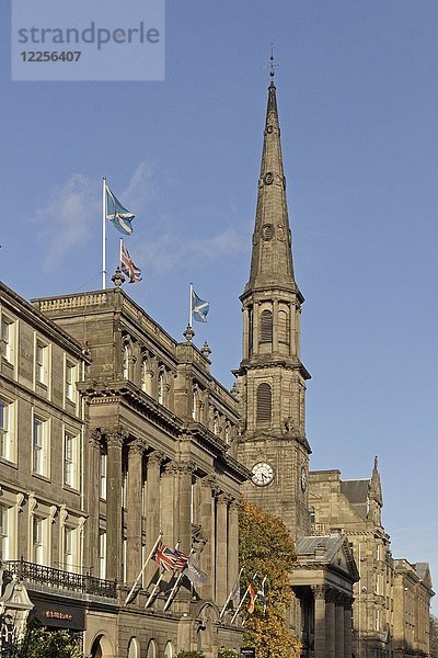 St Andrew? s and St Georges West Church  Edinburgh  Schottland  Großbritannien