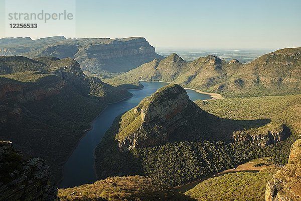 Blyde River Canyon und Stausee Blyderivierspoort Dam  Mpumalanga  Südafrika  Afrika
