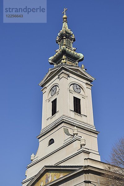 Kirchturm  St. Michaels Kathedrale  Belgrad  Serbien  Europa