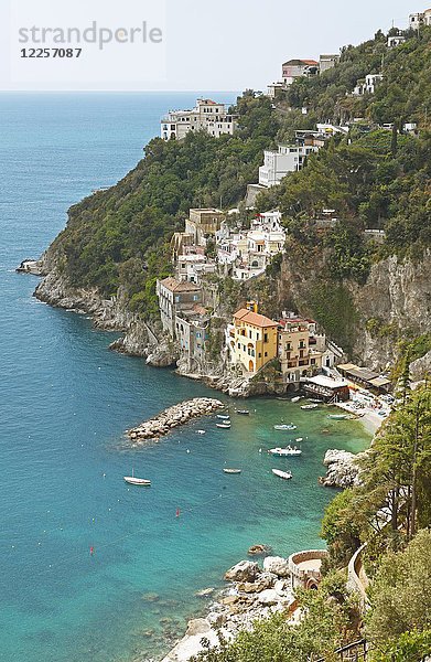 Stadtbild  Conca dei Marini  Amalfiküste  Kampanien  Italien  Europa