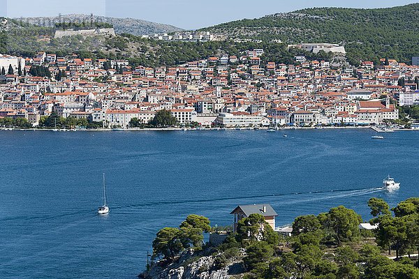 Kanal des Heiligen Antonius  Sibenik  Dalmatien  Kroatien  Europa