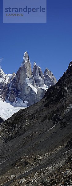 Gipfel des Cerro Torre  Parque Nacional Los Glaciares  Provinz Santa Cruz  Patagonien  Argentinien  Südamerika