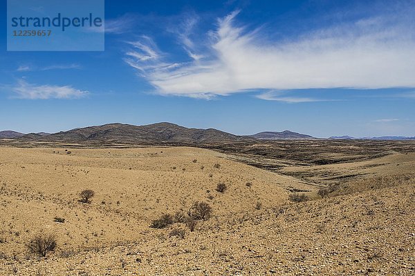 Landschaft am Kuiseb-Pass  Erongo-Distrikt  Namibia  Afrika