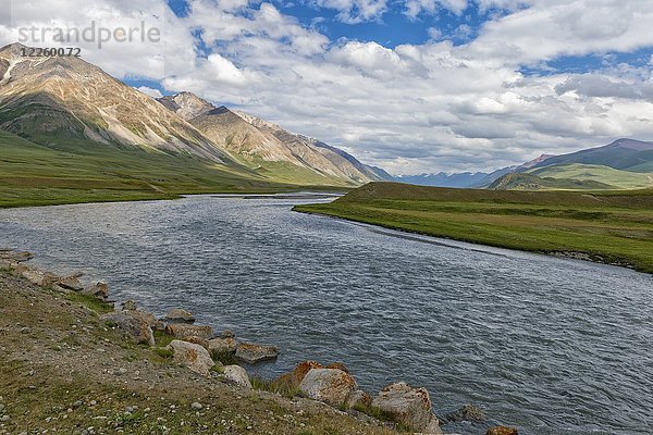 Naryn-Fluss  Naryn-Schlucht  Region Naryn  Kirgisistan  Asien
