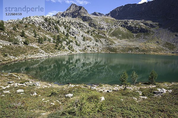 Bergsee Lago di Mognola  Fusio  Lavizzara  Kanton Tessin  Schweiz  Europa