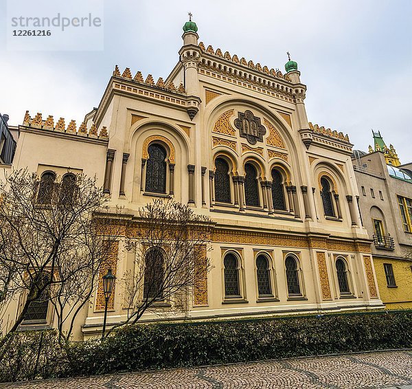 Spanische Synagoge  ?pan?lská synagoga  Josefstadt  Jüdisches Viertel  Prag  Tschechische Republik  Europa