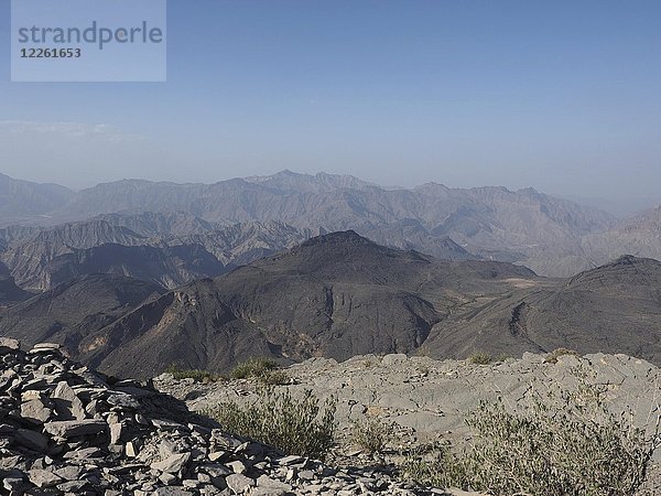 Djebel Akhdar Gebirge  Oman  Asien