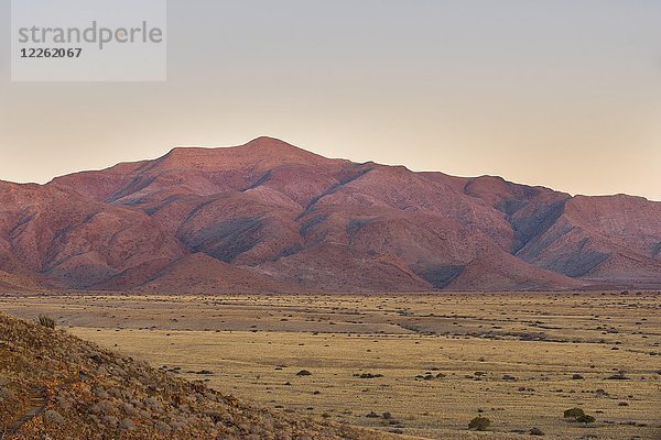 Landschaft  Naukluftberge  Namib-Naukluft-Park  Hardap-Distrikt  Namibia  Afrika