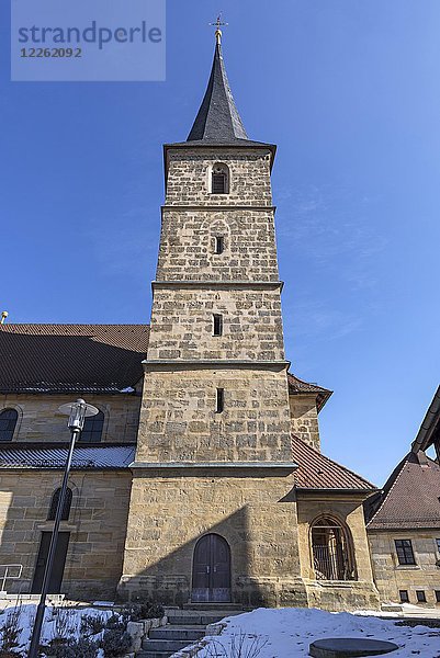 Pfarrkirche St. Walburga  Kirchröttenbach  Mittelfranken  Bayern  Deutschland  Europa