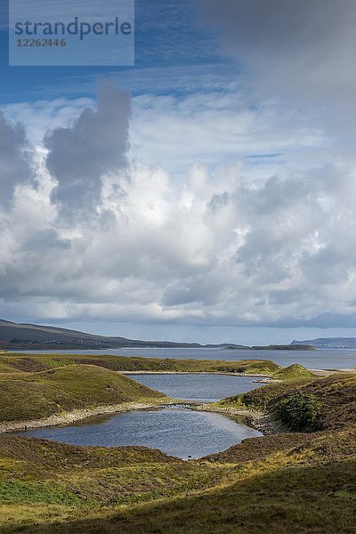 Loch Eriboll  bei Polla  Sutherland  Highlands  Schottland  Großbritannien