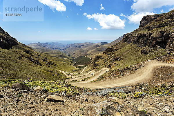 Afrika  Südafrika  KwaZulu-Natal  Underberg  Sani Pass